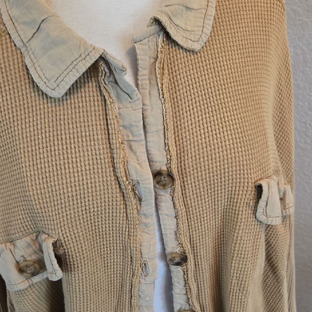 BiBi Beige Utility Jacket - Picture 4 of 5